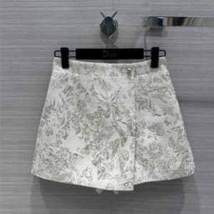 dior ruy butterfly flower element short culottes