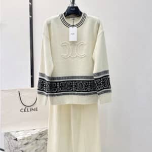 celine new knitted suit