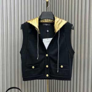 chanel handmade hooded vest