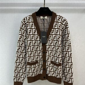 fendi classic presbyopic knitted top