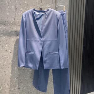 jil sander new back slit suit