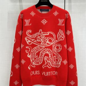 louis vuitton LV new year shirt classic crew neck sweater