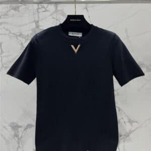 valentino short sleeve knitted T-shirt