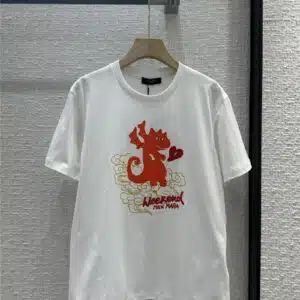 MaxMara logo embroidered printed short-sleeved T-shirt