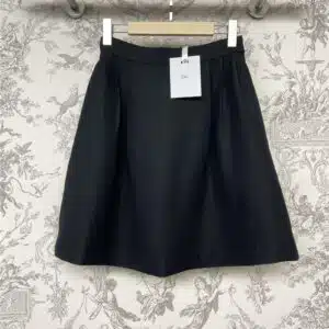 Dior new silk wool heavy Qiao skirt