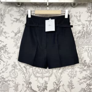 dior new early spring silk wool shorts