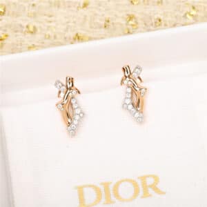 dior flower diameter earrings