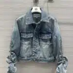 loewe vintage washed denim jacket