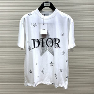 Dior men's printed short sleeves