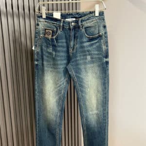 loewe mens logo jeans