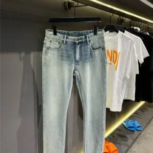 YSL logo men's new jeans