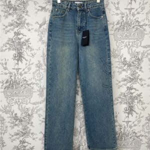YSL new straight jeans