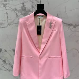 YSL pink blazer
