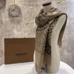 Burberry Reversible Montage Cashmere Scarf