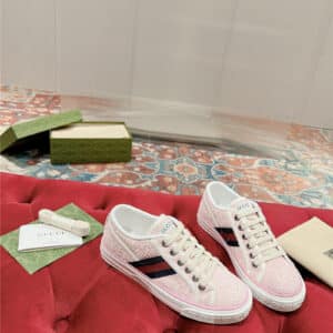 gucci classic series canvas shoes