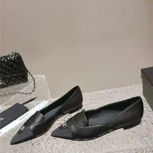 chanel new thick high heel shoes