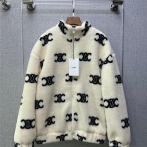 celine new lamb wool jacket