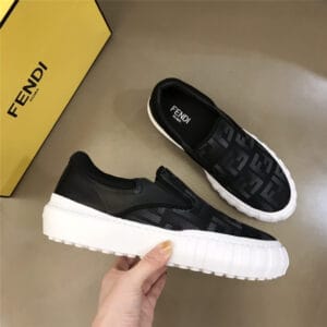 Fendi force ff patch sneakers mens