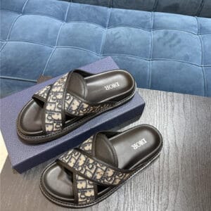 Dior Aqua men's slippers