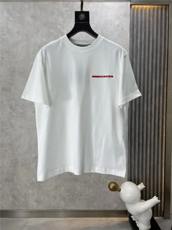 Prada men's short-sleeved T-shirt