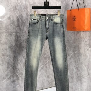 Dolce & Gabbana D&G men's washed casual jeans