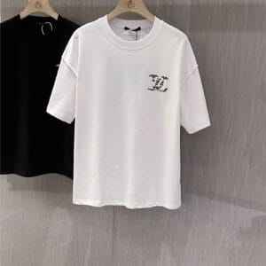 Louis Vuitton LV men's letter logo short-sleeved T-shirt