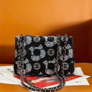 chanel limited edition camellia CF bag small