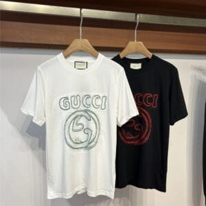 Gucci men's round neck T-shirt
