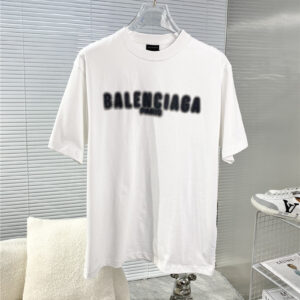 Balenciaga logo men's short-sleeved T-shirt