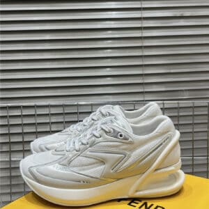 fendi thick sole casual sneakers