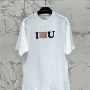 acne studios unisex short-sleeved T-shirt