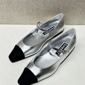 chanel catwalk style mary jane shoes