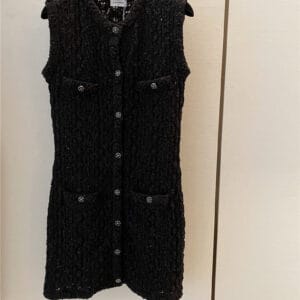 miumiu new crocheted sleeveless dress