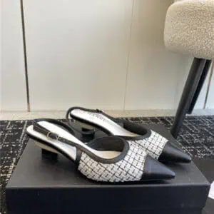 chanel mary jane backstage sandals