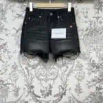alexander wang new distressed denim shorts