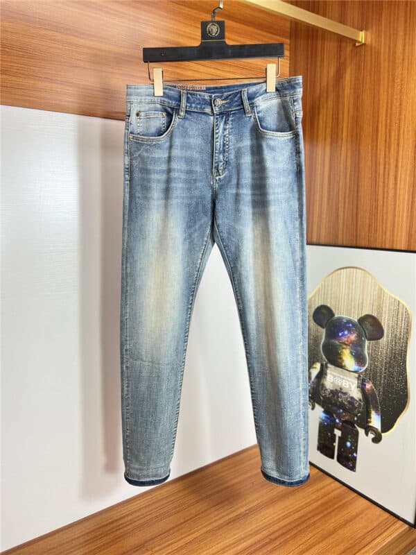 Dior classic men's washed jeans
