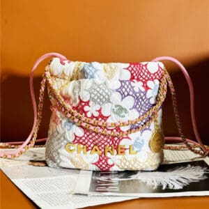 Chanel Flower Patterns mini 22 Bag