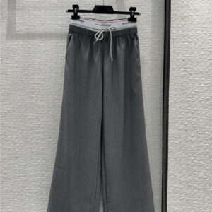 alexander wang patchwork straight casual pants
