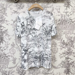 Dior new animal Rui series T-shirt