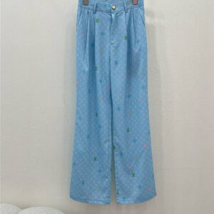 louis vuitton LV new wide leg straight trousers