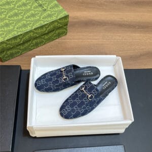gucci Princetown series loafers