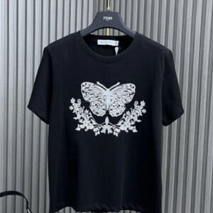 dior embroidered sun T-shirt