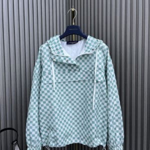 louis vuitton LV checkerboard hooded jacket suit