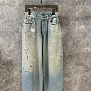 acne studios distressed washed jeans