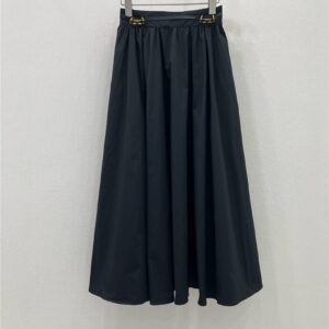 celine new summer style long waistband scalp skirt