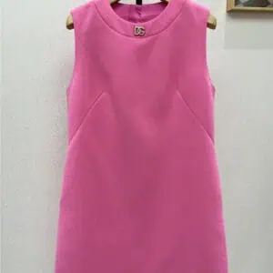 Dolce & Gabbana d&g hot pink dress
