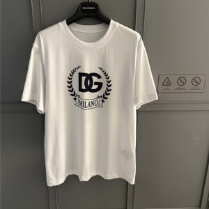 Dolce & Gabbana d&g logo printed T-shirt replica clothing
