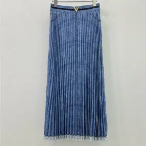 valentino long pleated skirt replica d&g clothing