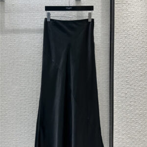 YSL acetate long skirt
