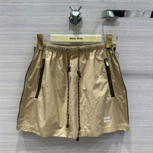 miumiu silk sports style short skirt replica designer clothes